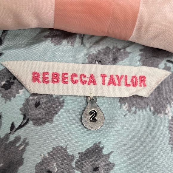 Rebbeca Taylor Brand, Size: 2, Silk, Sea foam color, Mini/Tunic, EUC, Like new - Picture 3 of 15